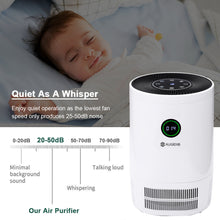 Load image into Gallery viewer, EcoUltra Powerful Air Purifier &amp; Cleaner - HEPA Filter to Remove Odor Dust Mold Smoke
