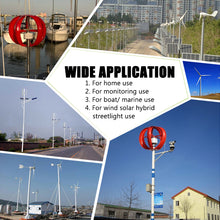 Load image into Gallery viewer, WindPwr™ 800/1500W Wind Turbine 12v Power Generator High Performance Quiet 6 Nilon Fiber Blades
